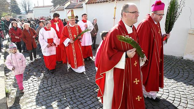 Květná neděle v Litoměřicích.