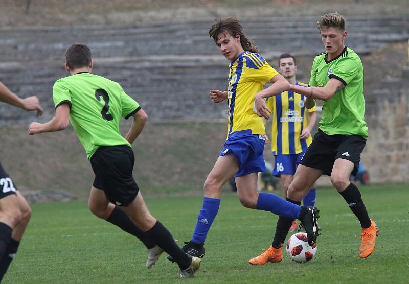 Fotbalový zápas FK Litoměřicko a Vyšehrad, ČFL 2018/2019