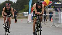 V sobotu se konal v Labe aréně v Račicích první letošní celorepublikový triatlon.