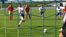 Roudnice se dostala do vedení v 7. minutě gólem Brožíka z penalty