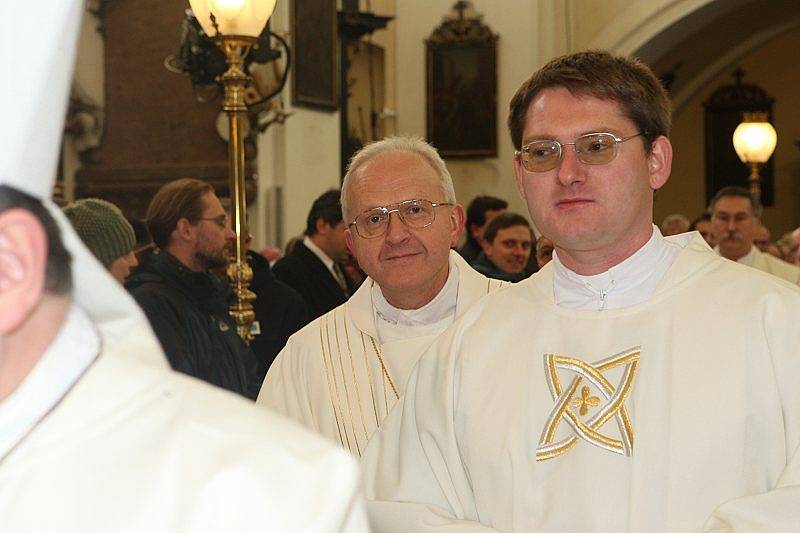 Nový biskup litoměřicky Jan Baxant.