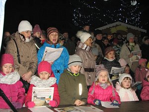 Akce Česko zpívá koledy v roce 2016 v Litoměřicích