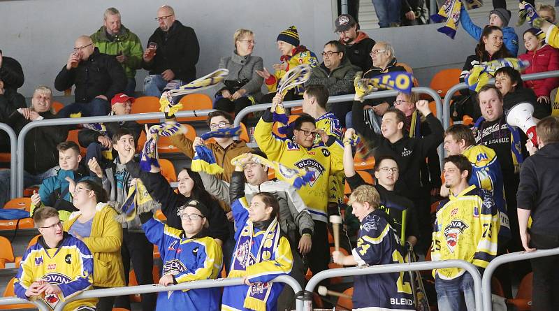 Hokejové derby mezi Litoměřicemi a Ústím nad Labem.