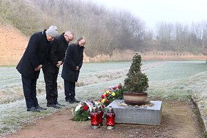 Vzpomínková akce Pocta Bedrníkovi v Terezíně v roce 2023.