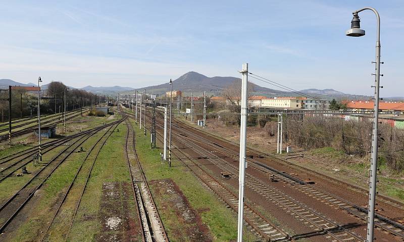 Vlakové nádraží v Lovosicích