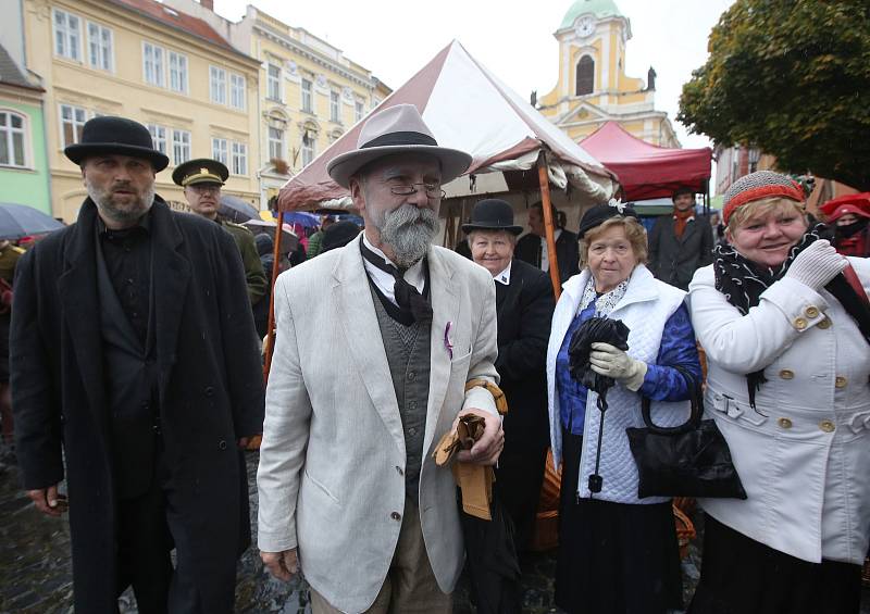 Den řemesel v Úštěku probíhal v duchu 1. republiky.