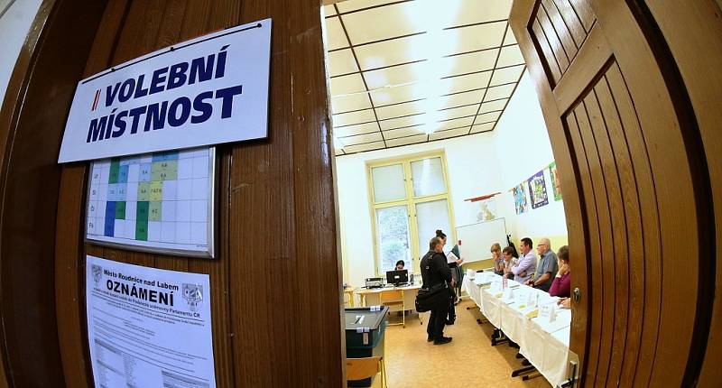 Sobotní volby v Roudnici nad Labem