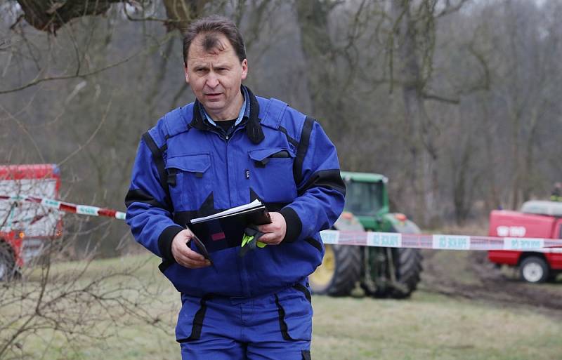 Nehoda vrtulníku u Bohušovic nad Ohří