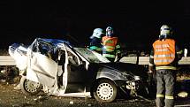 Čtvrteční nehoda na dálnici u Lovosic