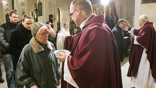 Popeleční středa v Litoměřicích.