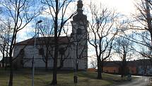 Kostel svatého Bartoloměje v Siřejovicích.