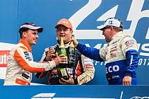 Trucker Adam Lacko z roudnické Buggyry si v Le Mans připsal dvanácté vítězství sezony a míří za premiérovým evropským titulem. Foto: Buggyra
