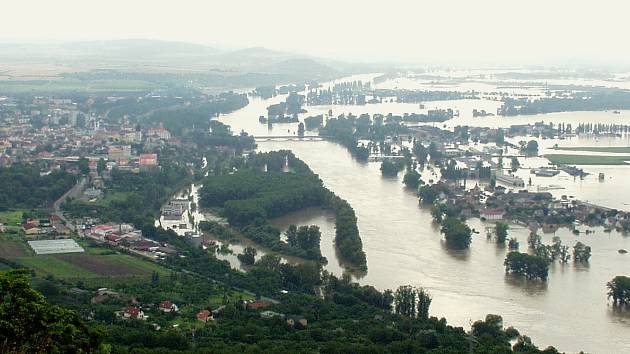 Povodně v roce 2002 na Litoměřicku