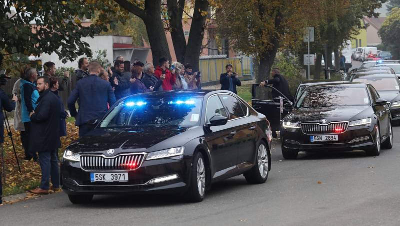 Návštěva prezidenta Miloše Zemana v Lukavci na Litoměřicku