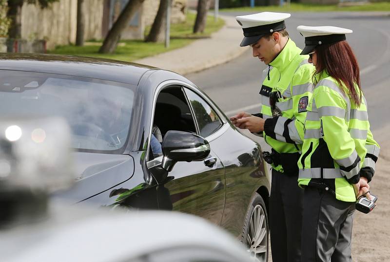 Policejní kontroly na Lovosicku