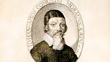 George Glover - Jan Amos Komenský, A Reformation of Scholees, ryto v Londýně v roce 1642 (Praha, Národní knihovna České republiky) – nejstarší známé a dochované vyobrazení Komenského.