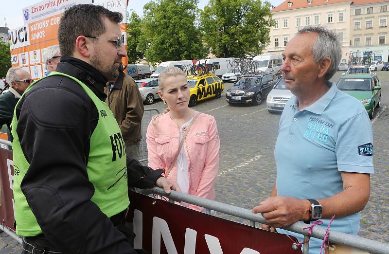 Závod míru juniorů 2018 - první etapa. Čtvrtek 3. května.