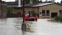 Povodně v roce 2002 na Litoměřicku.