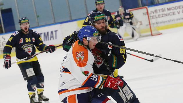 Hokejové derby mezi Litoměřicemi a Ústím nad Labem.