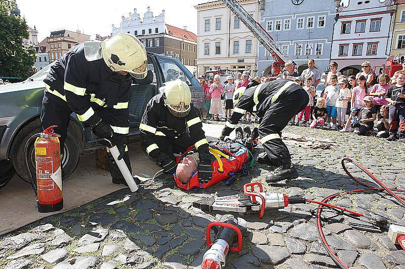 Den IZS na litoměřickém Mírovém náměstí