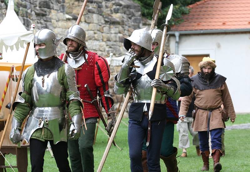 Historická bitva v Budyni nad Ohří.