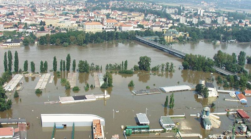 Povodně 2002 - Litoměřice.