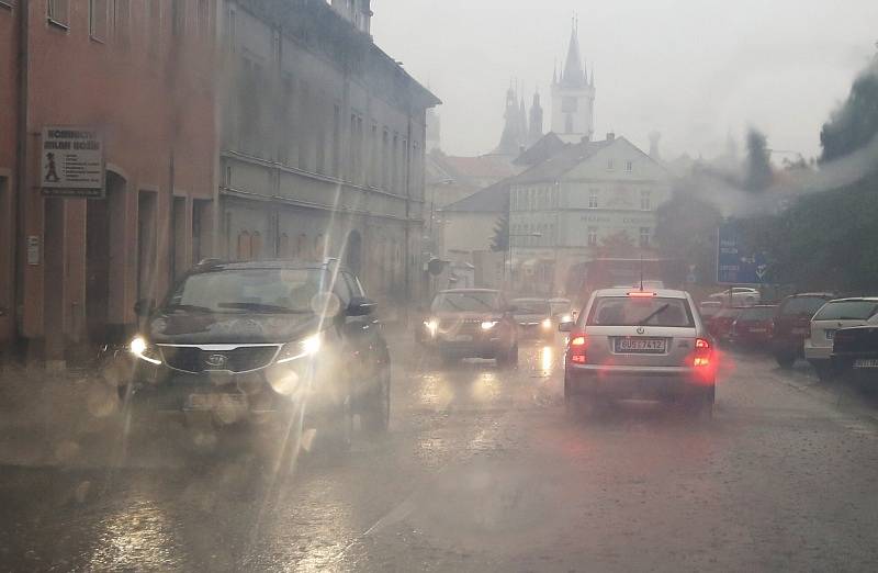 Středeční bouře v Litoměřicích