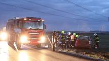 Dopravní nehoda u Chodovlic, 1. prosince 2017.