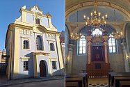 Opravená synagoga v Budyni