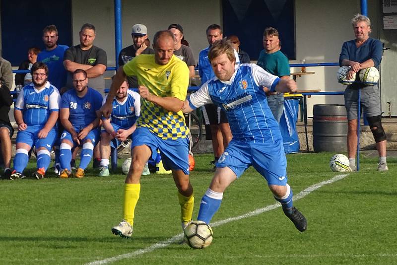 III. třída sk. A: Sulejovice (v modrém) - Vchynice