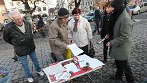 Také v Litoměřicích lidé podpořili ústecký „Činoherák“ a vyjádřili nesouhlas s postupem ústeckého magistrátu ve věci financování činohry v Ústí nad Labem.