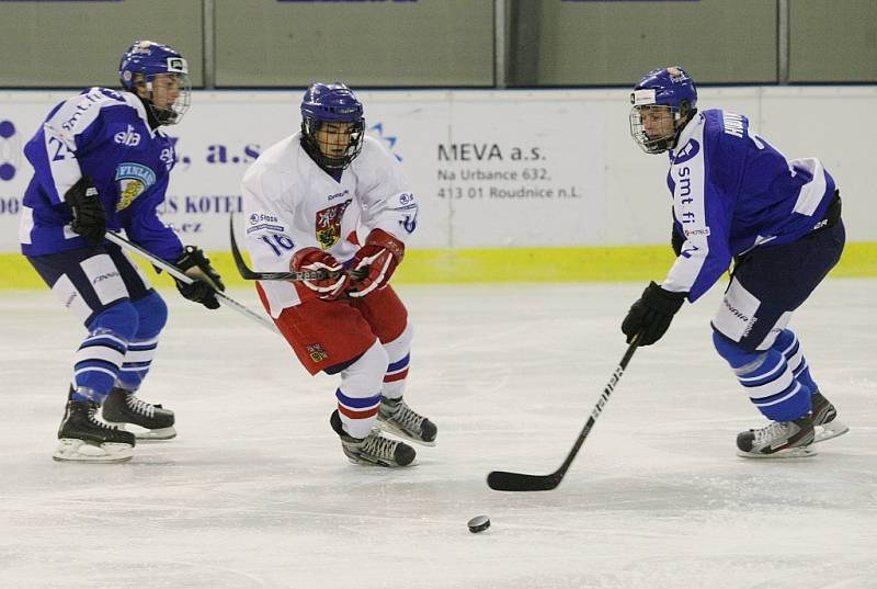 Česko 17 - Finsko 17 v Roudnici.