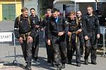 Policejní mistrovství ČR speciálních pořádkových jednotek pokračovalo ve čtvrtek 6. září v Litoměřicích a Terezíně