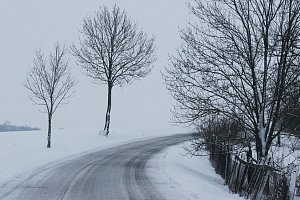 Zima na Litoměřicku, ilustrační fotografie