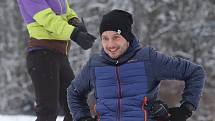 Sáňky, boby i snowboardy. Lyžařský areál u Tašova praskal ve švech