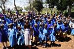 Školní pomůcky vybrané na Masaryčce putovaly dětem do Keni. Foto: Renata Rokůsková