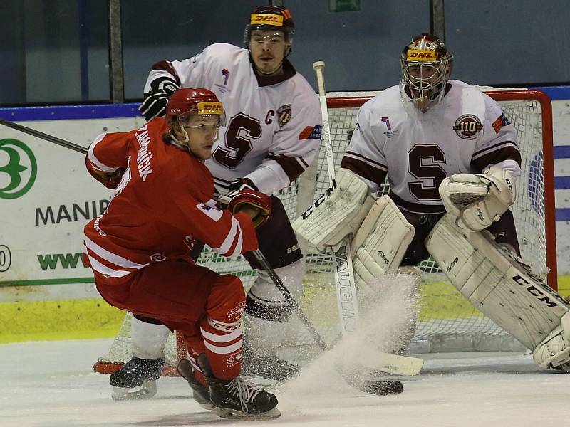 Finále extraligy juniorů v Litoměřicích: Třinec - Sparta