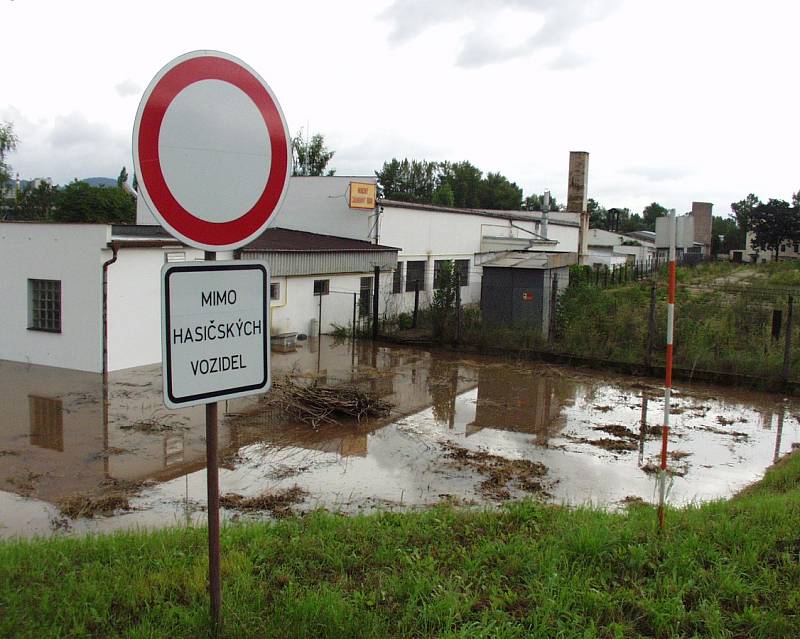 Povodeň v roce 2002 na Litoměřicku.