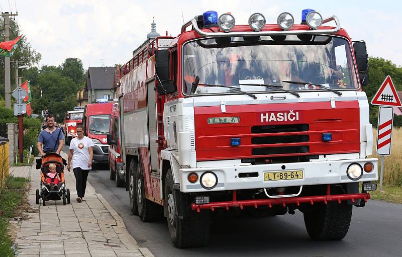 Křešice oslavily výročí 960 let od první písemné zmínky o obci, místní dobrovolní hasiči navíc 140 let činnosti