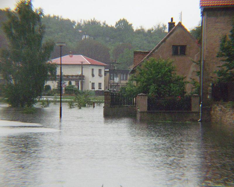 Povodeň v roce 2002 na Litoměřicku.