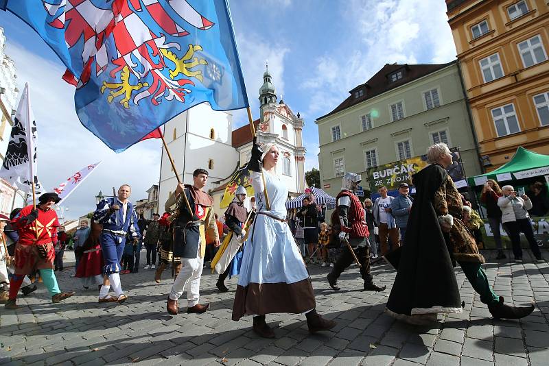 Tradiční vinobraní v Litoměřicích.