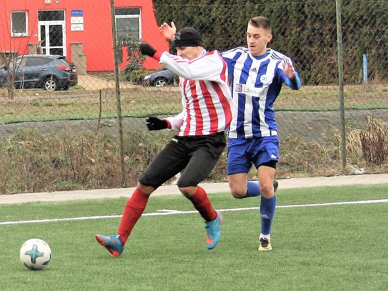 Zimní příprava 2019, fotbal, Roudnice-Bezděkov.