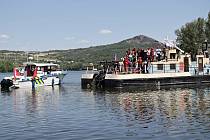Cvičení záchranných složek na Žernoseckém jezeře