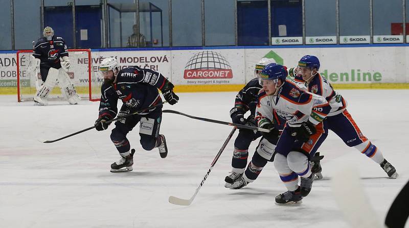 Hokejový zápas Litoměřice a Chomutov
