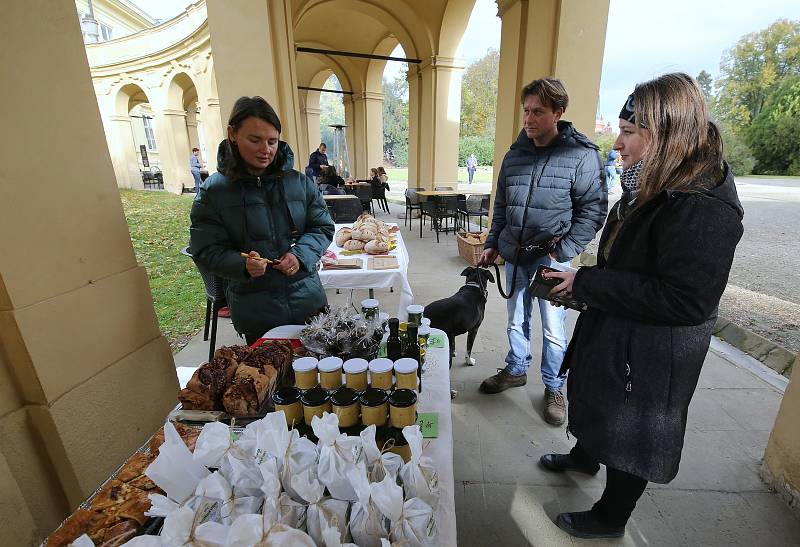 V sobotu proběhl podzimní trh na zámku v Ploskovicích.