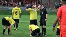 Fotbal, I. A třída, 4. kolo. Ervěnice/Jirkov - Roudnice.