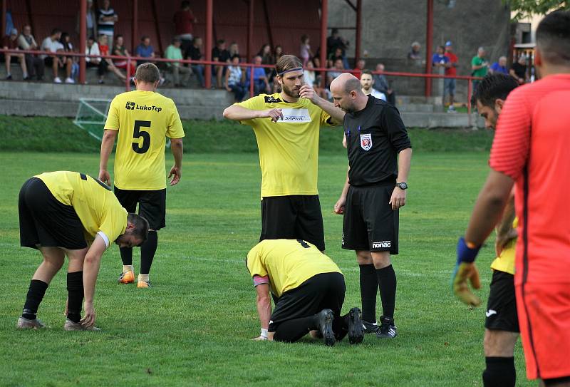 Fotbal, I. A třída, 4. kolo. Ervěnice/Jirkov - Roudnice.