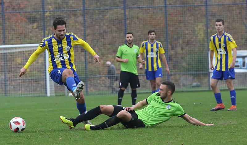 Fotbalový zápas FK Litoměřicko a Vyšehrad, ČFL 2018/2019