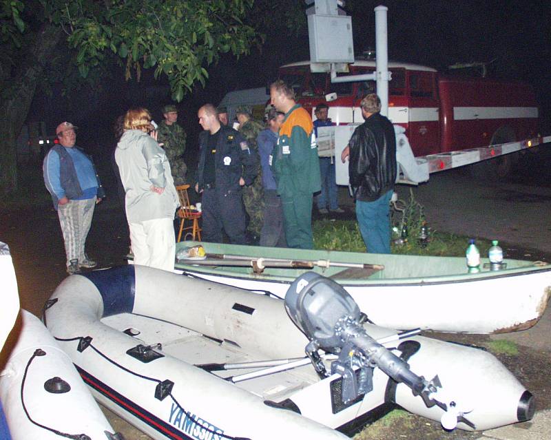 Povodeň v roce 2002 na Litoměřicku.