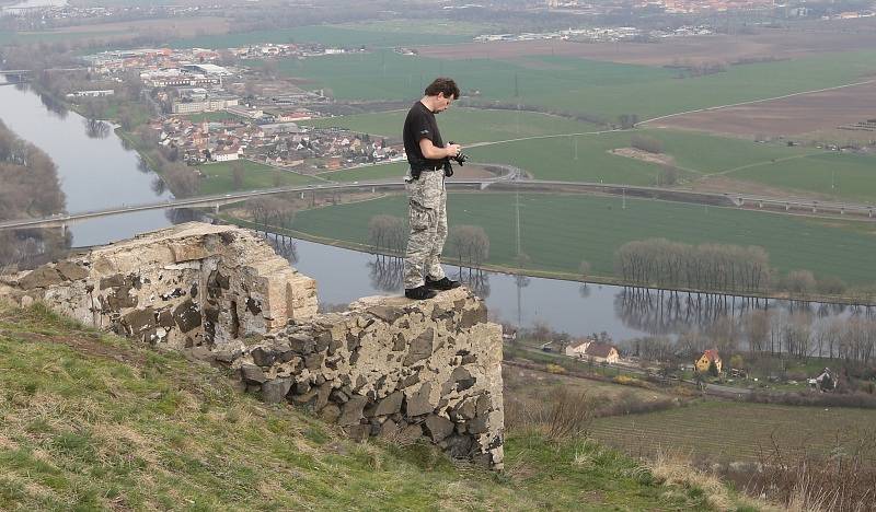 Nehoda paraglidisty u Radobýlu